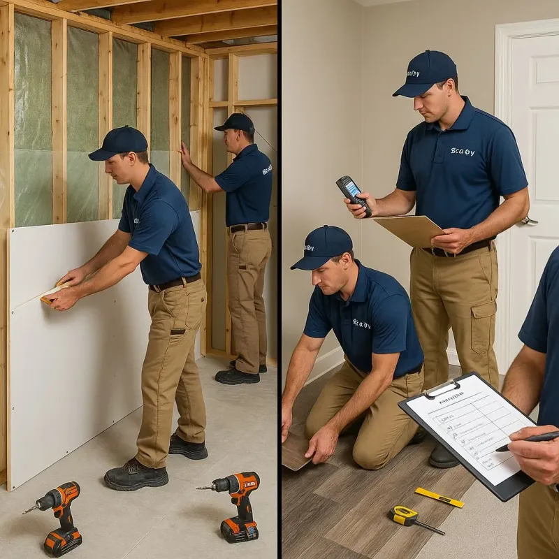 Repairs and Reconstruction process in Fairless Hills, PA